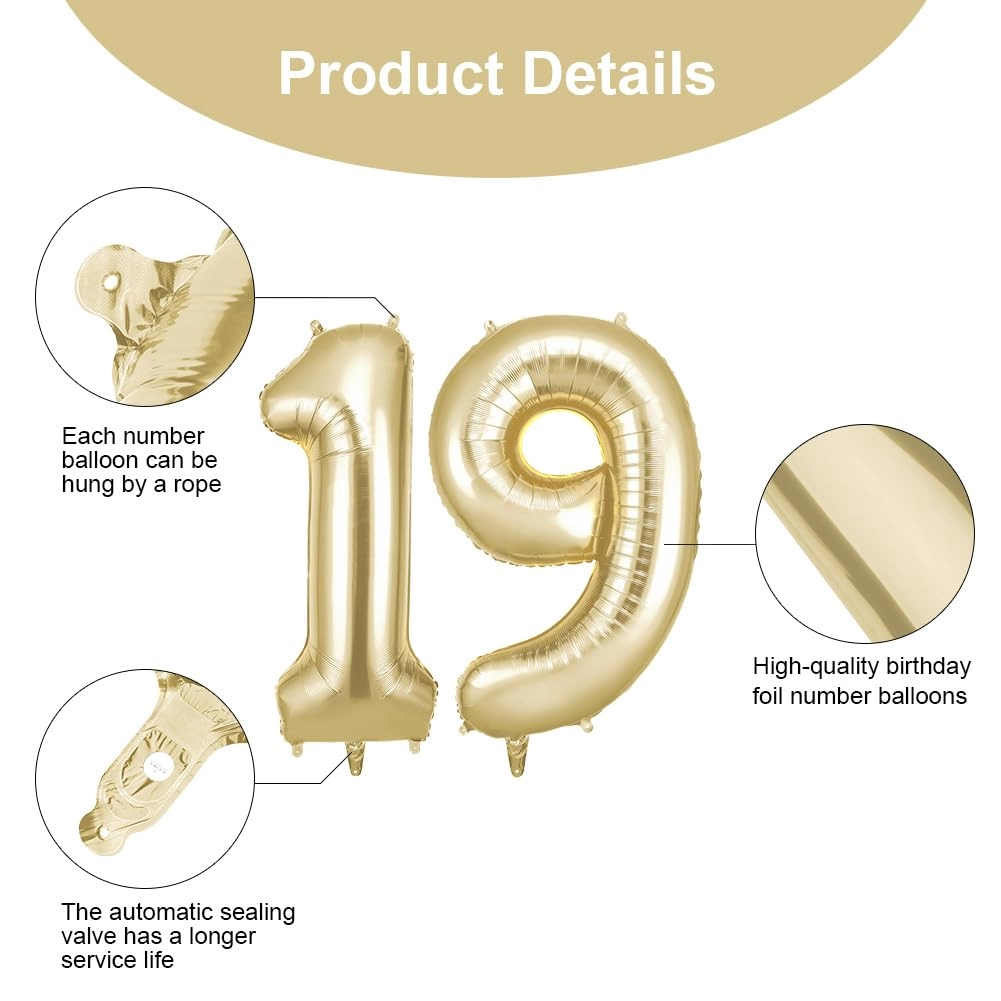 Number 19 - 2 Birthday