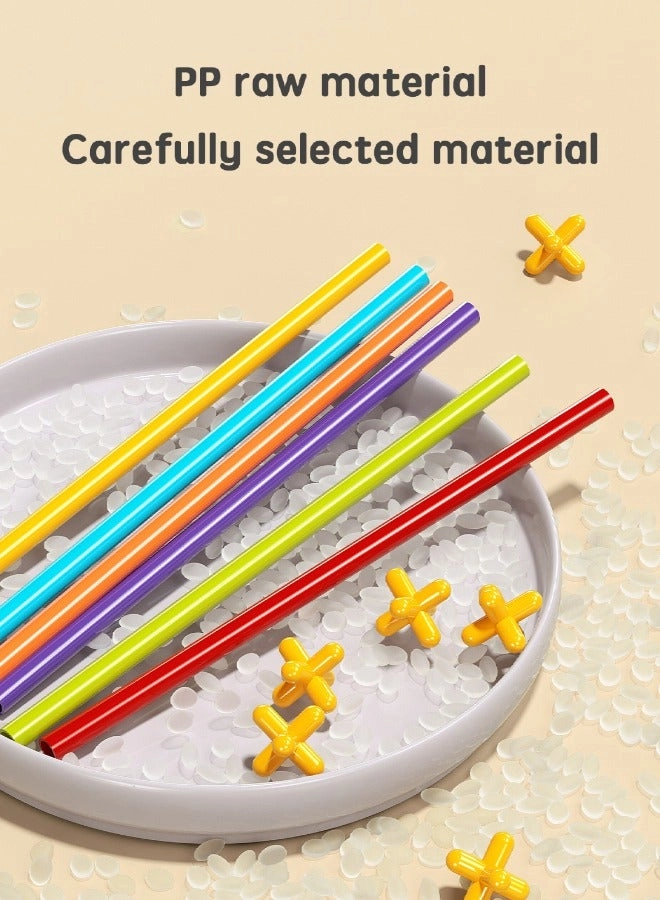 Large Particle Straw Building Blocks
