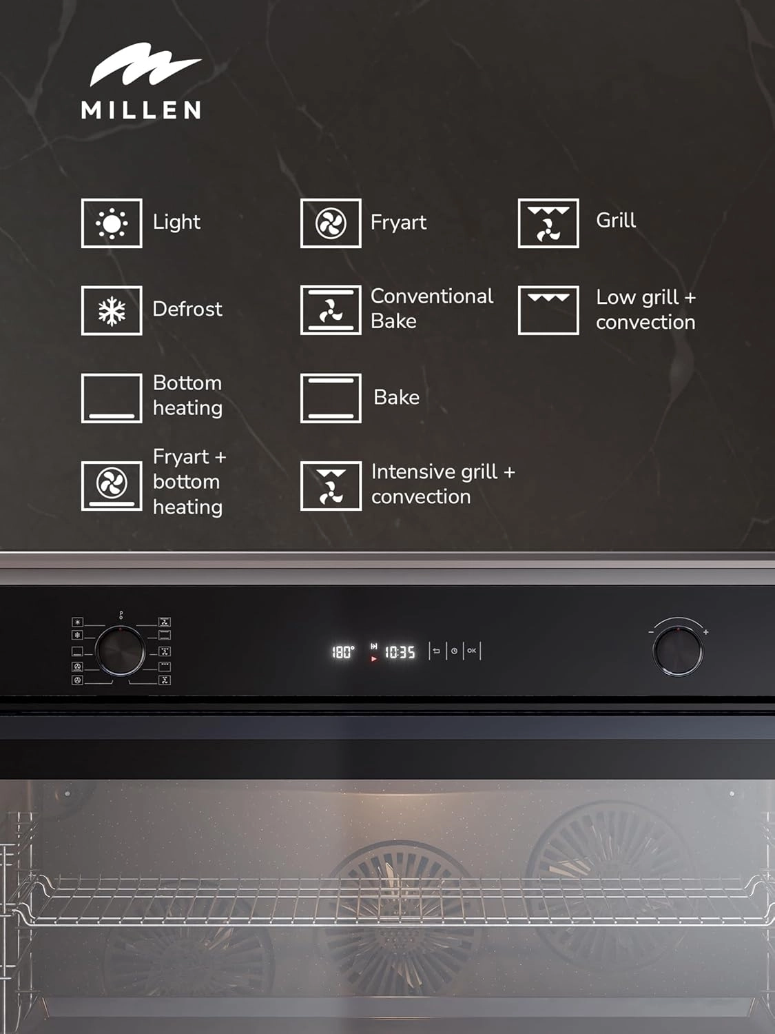 MEO 910 BB 90cm Built-In - Convection