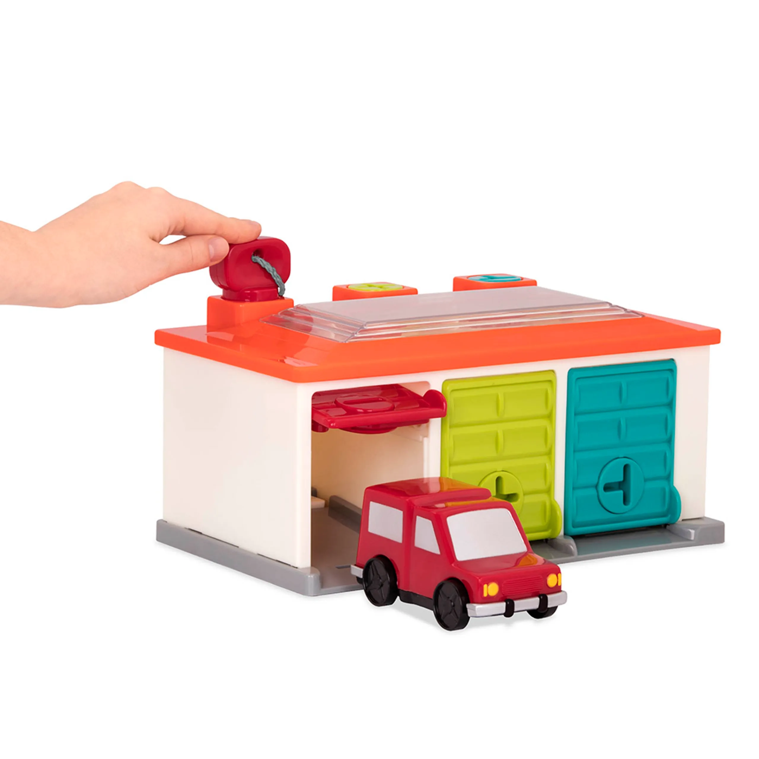 Car And Garage Shape Sorter Playset - Suitable for 2 years & above