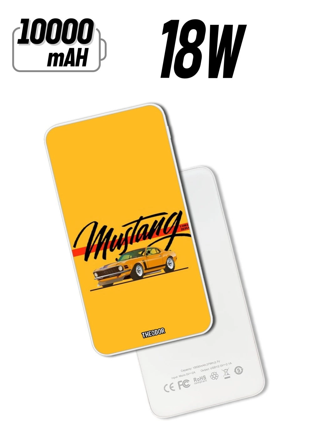 Theodor PPBA376 - 10000 mAh 18W