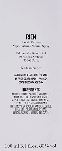 Rien Eau de Parfum 100 ml