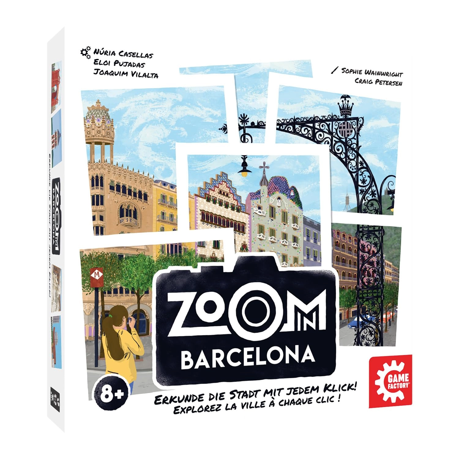 Game Factory Zoom in Barcelona: Playful City Trip