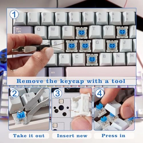 Mechanical Keyboard Switches - 50 Pcs