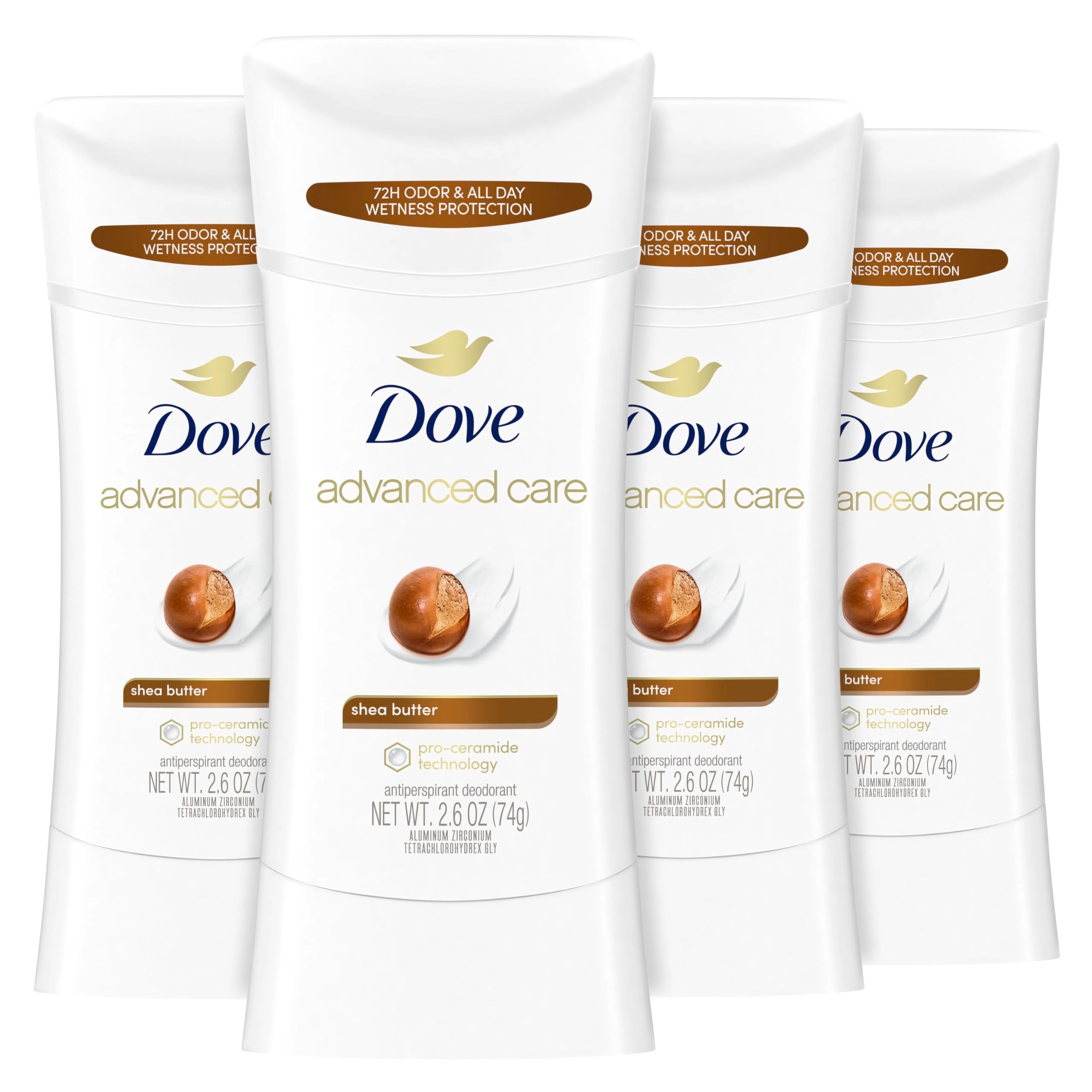 Dove Advanced Care Shea Butter Antiperspirant Deodorant Stick - Warm 74 gram