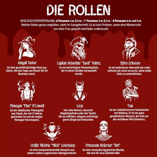 Crime Dinner - German 16 years and up