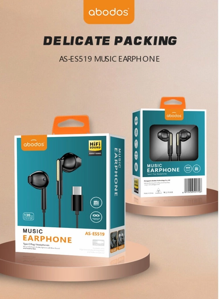 abodos AS-ES519 Wired Earphone