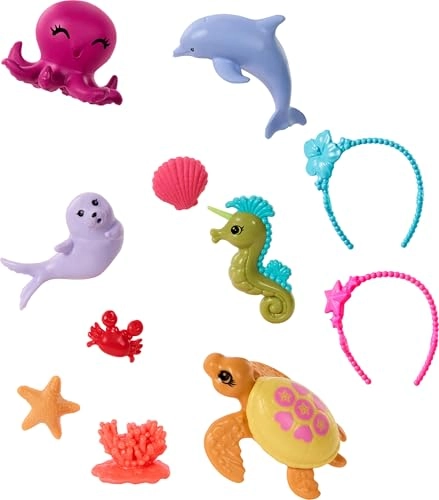Barbie Mermaid Dolls - 2-Pack 10+ Accessories Ages 3+