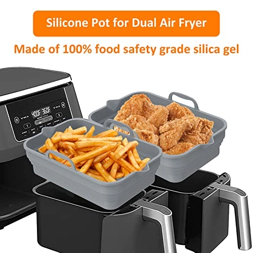 Air Fryer Silicone Pot - Silicone 2 pcs