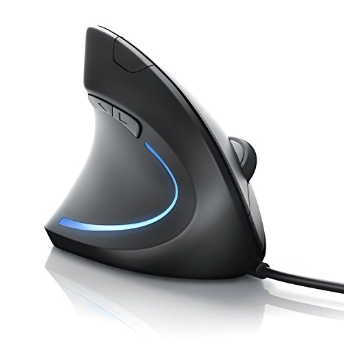 Vertical Mouse - USB, wireless