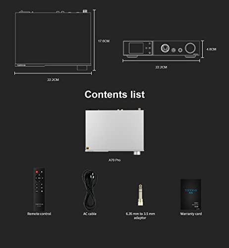 A70 Pro - Desktop Headphone Amplifier Preamp