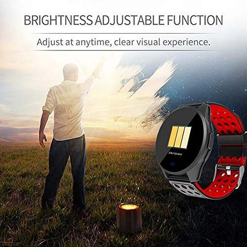 Automatic Light Adjustment Smart Watch carbon fiber
