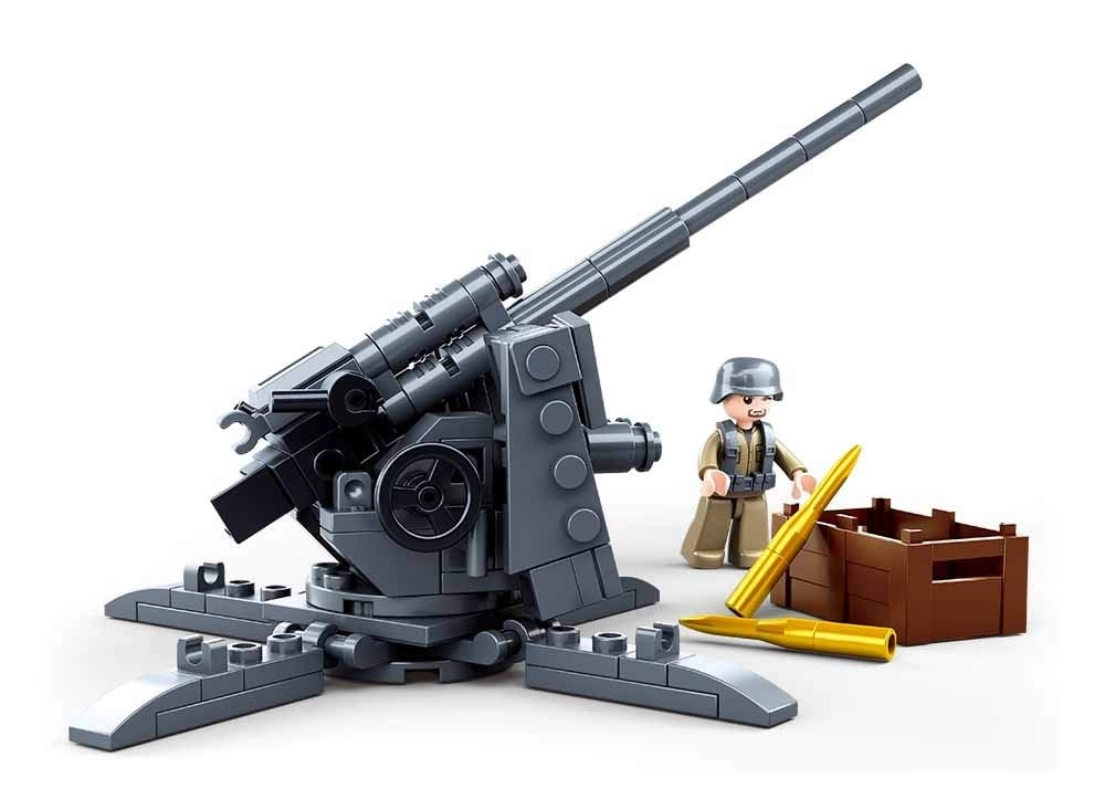 Sluban German WW2 AA Aircraft Gun
