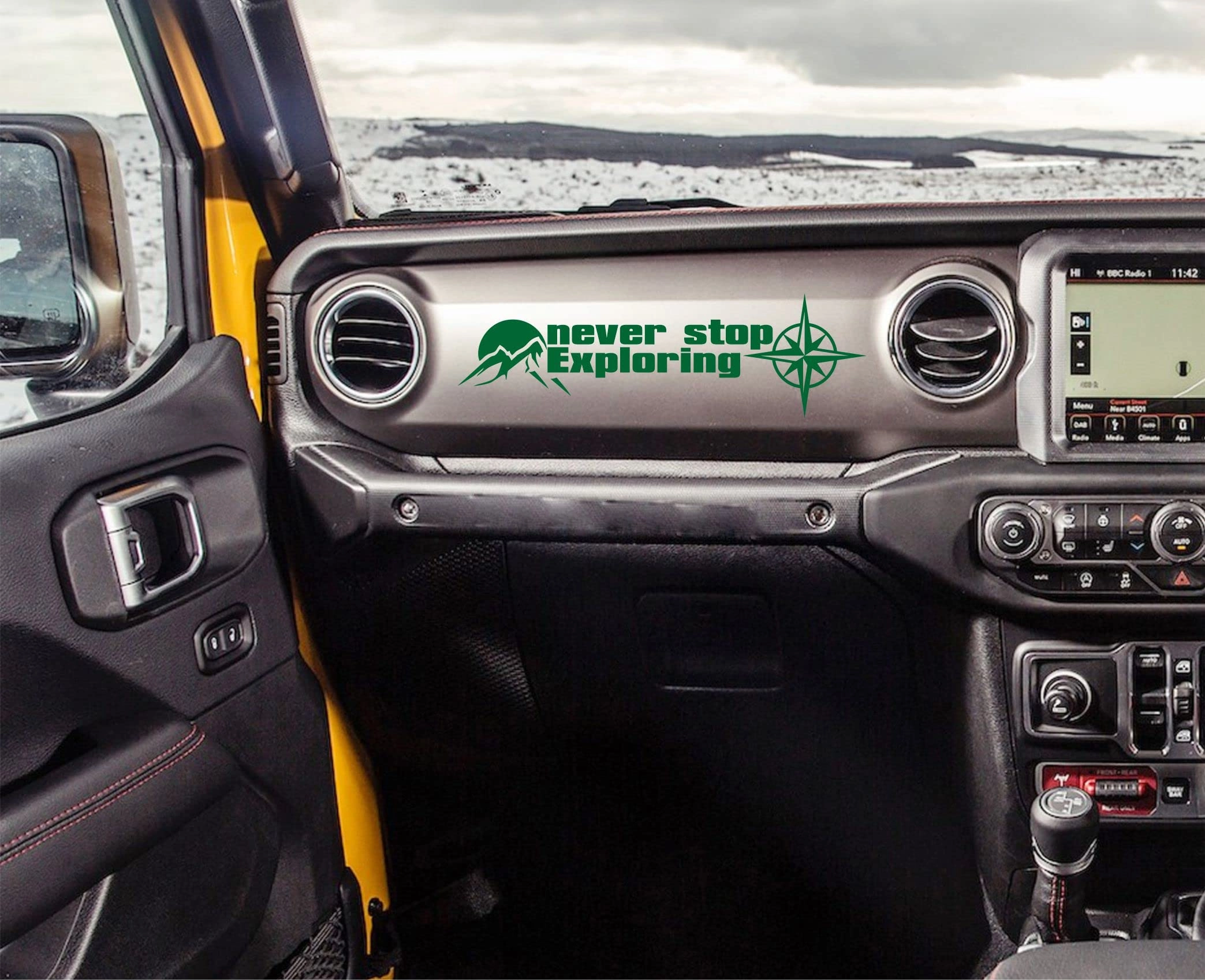 Car Dashboard Stickers