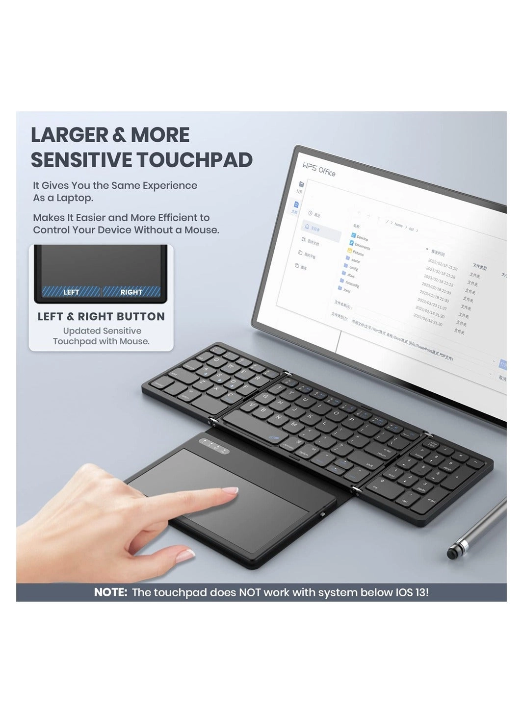 SYOSI Bluetooth Keyboard (English)