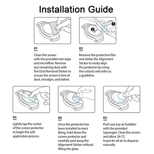 Watch GT 2 Tempered Glass Film Screen Protector