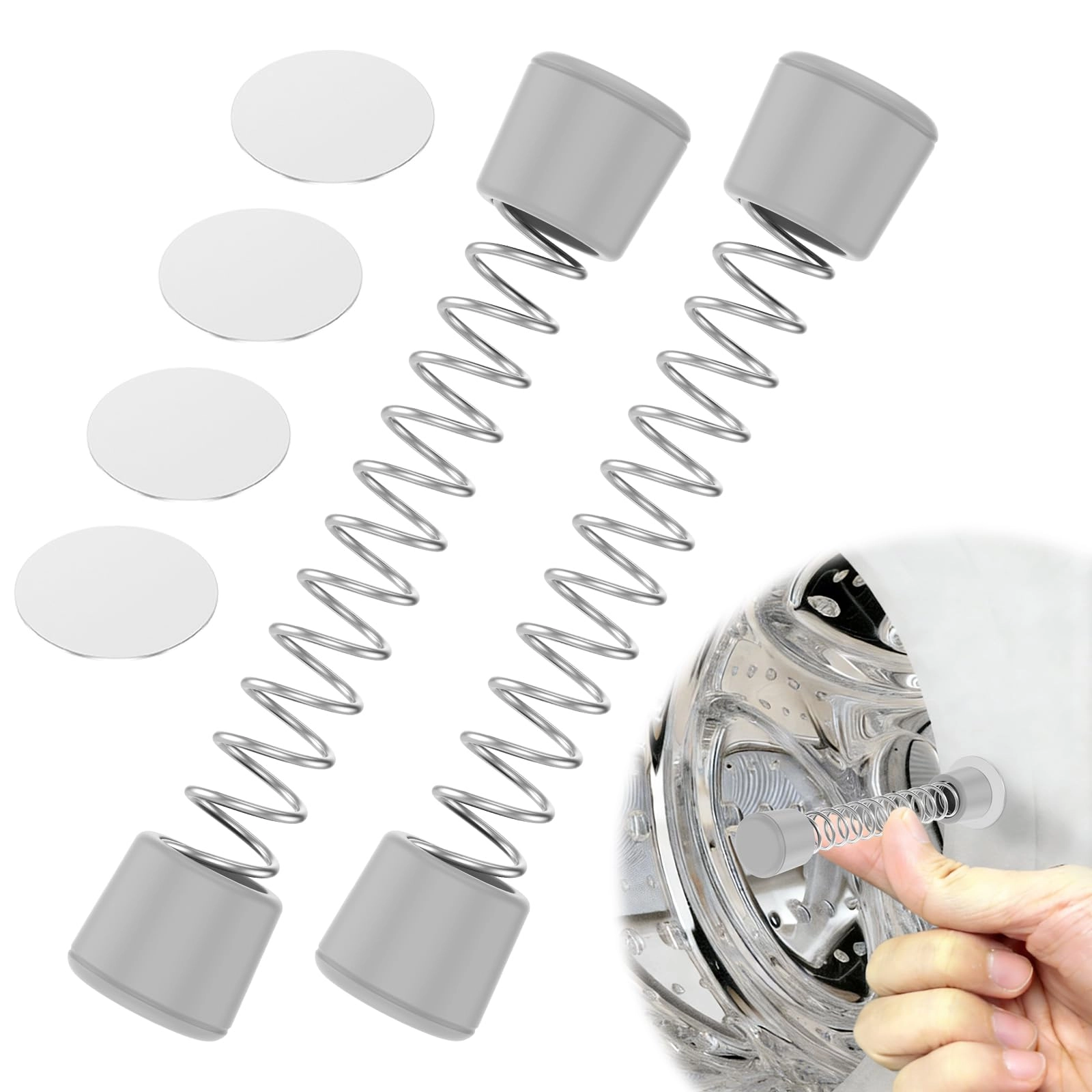 Magnetic Front Loader Wash Door Support - Suitable for most household appliances such as washing machines, dryers and dishwashers