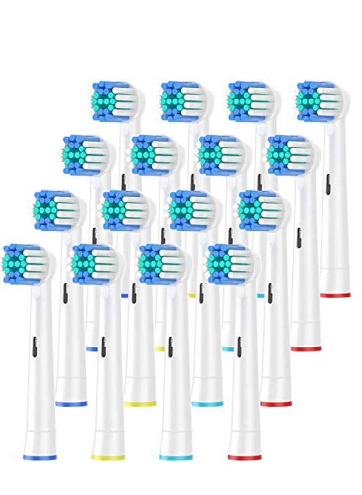 Replacement Toothbrush Heads - 16 Pack White Sensitive