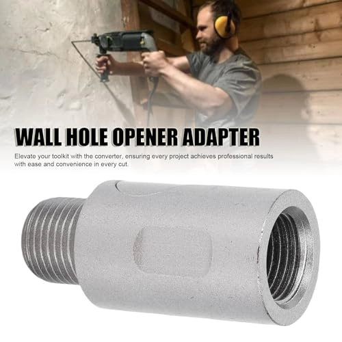 Wall Hole Opener Conversion Head - 32mm Home Renovations Construction Office Setups