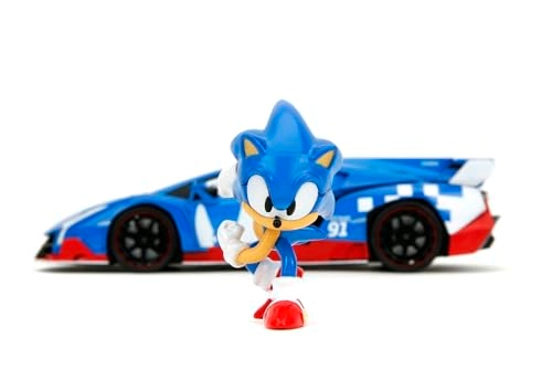 Lamborghini Veneno - 1:24 + Sonic Figure