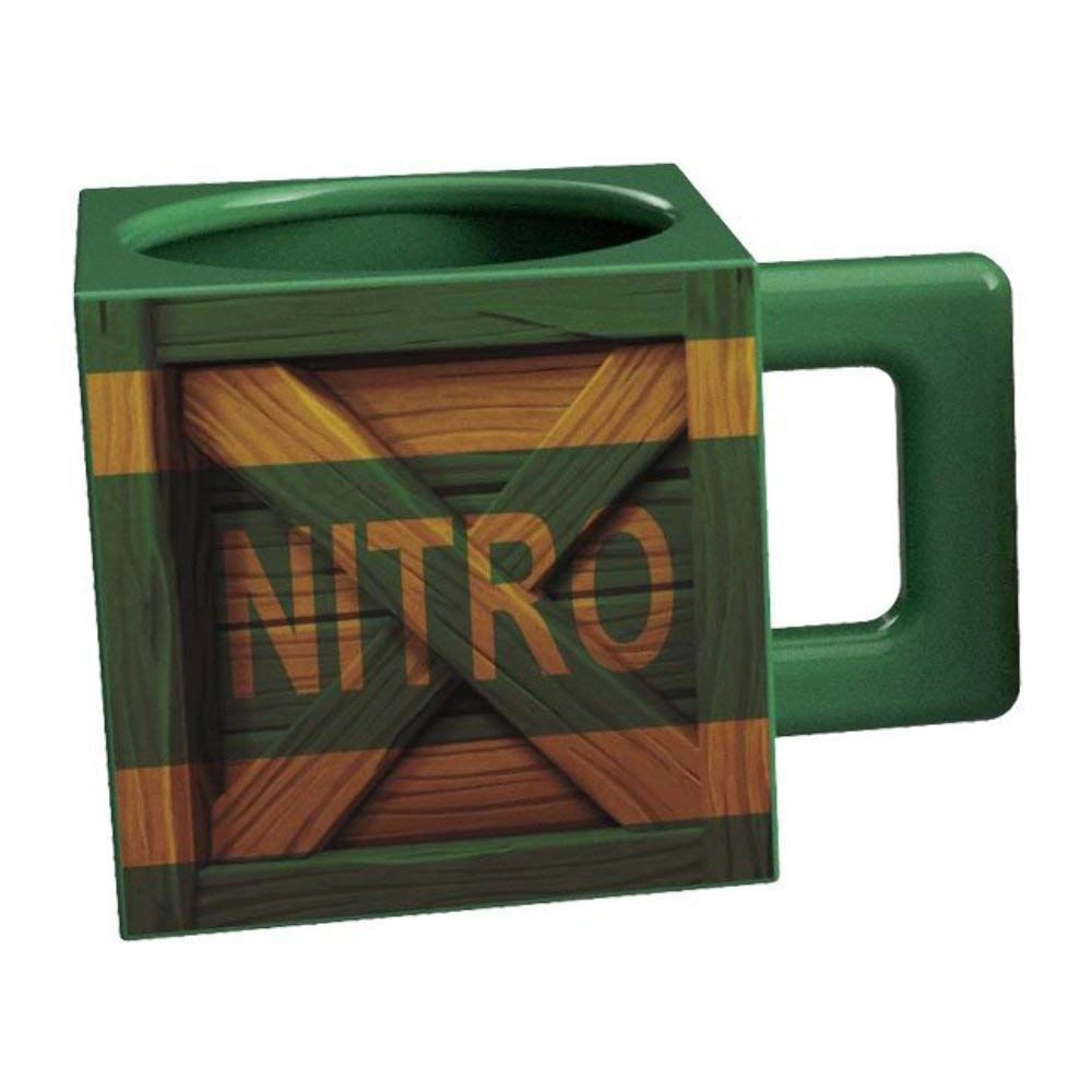 Numskull Games Crash Bandicoot Nitro Crate Mug - 450 ml