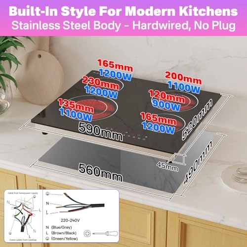 GVUK-EU46T1-1R Ceramic hob