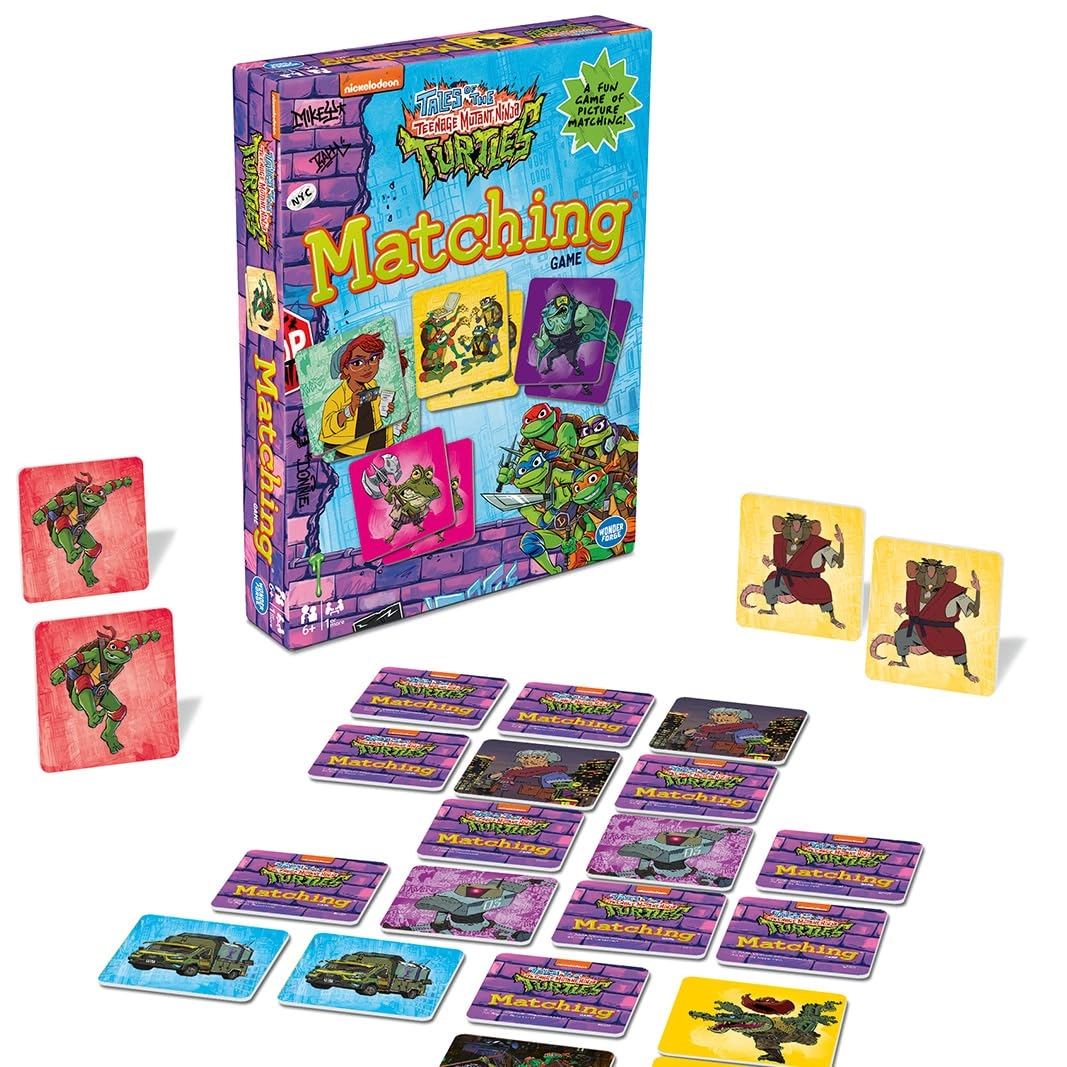 Wonder Forge Teenage Mutant Ninja Turtles Matching Game