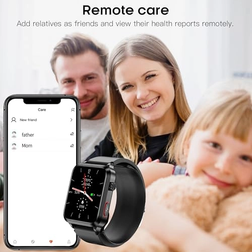 Blood Pressure Smart Watch - Air Pump Air Bag Voice Broadcast 24/7 Heart Rate