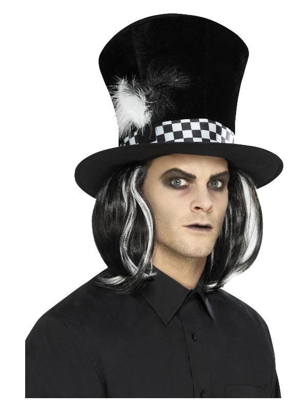 Smiffys Dark Tea Party Top Hat