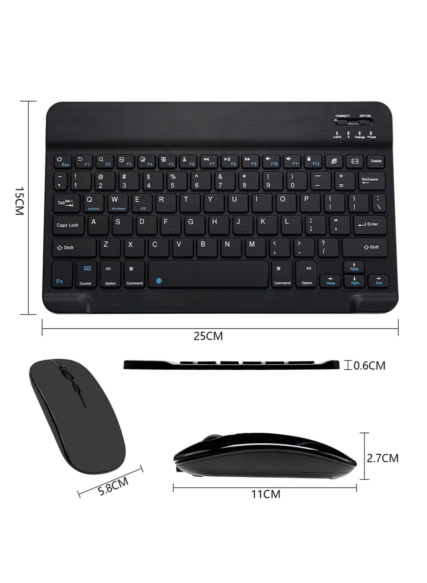 Keyboard and Mouse Combo - US Wireless