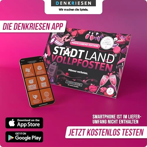 Stadt Land VOLLPFOSTEN: Girls' Evening Edition (German)