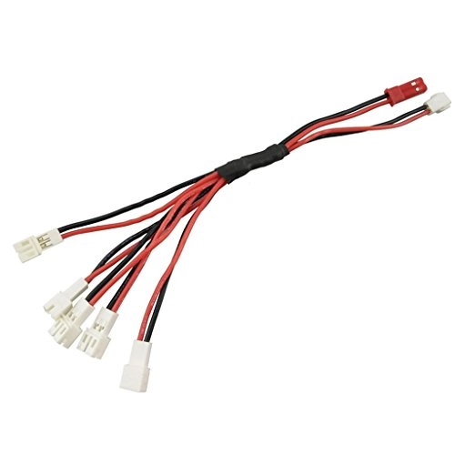 5 in 2 Li-po Battery Charging Cable - 3.7V + USB 2.0 Charging Line
