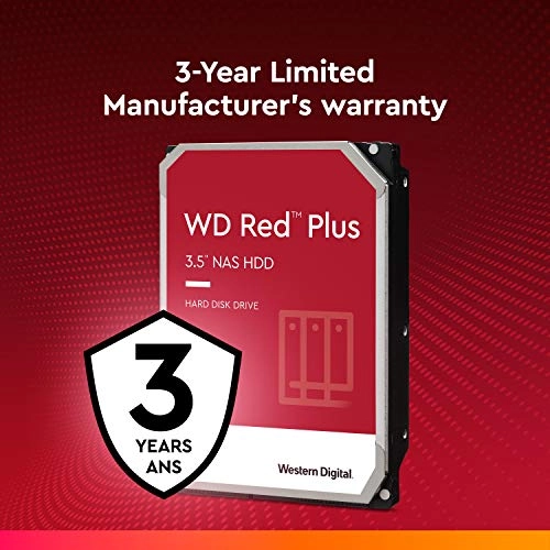 WD Red Plus 3.5" 7200rpm 256MB SATA 6Gb/s (WD80EFBX) - 8TB