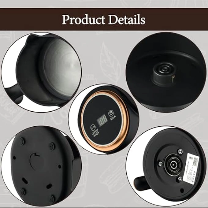 3 in 1 Automatic Machine - Heating Milk Smart Touch