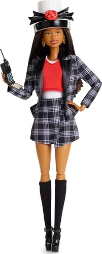 Dionne Doll - Collector's Signature Black and White Checkered Set Hat and Cell Phone Accessory