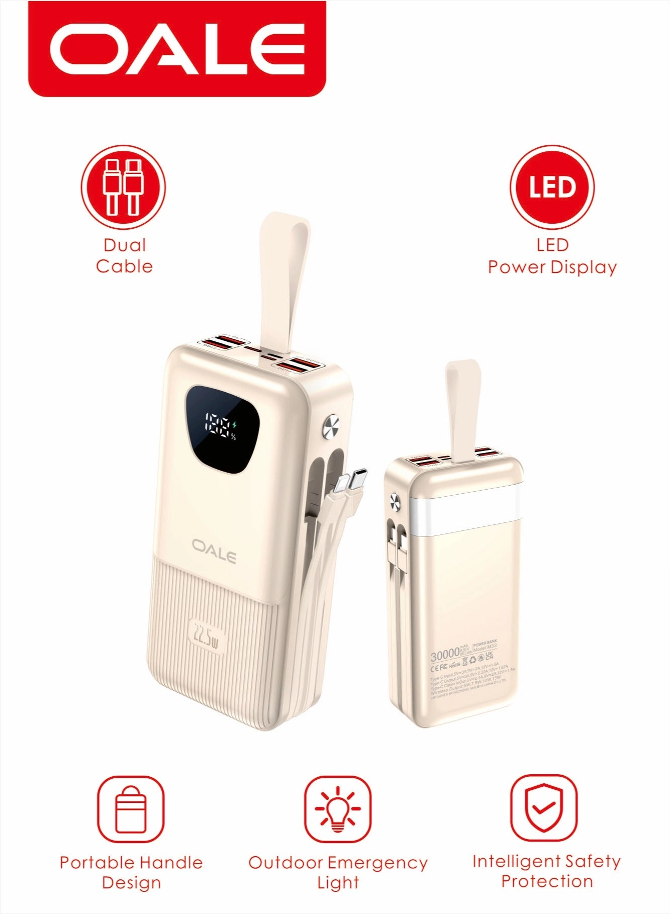 Q30000 - 27000mAh 22.5W