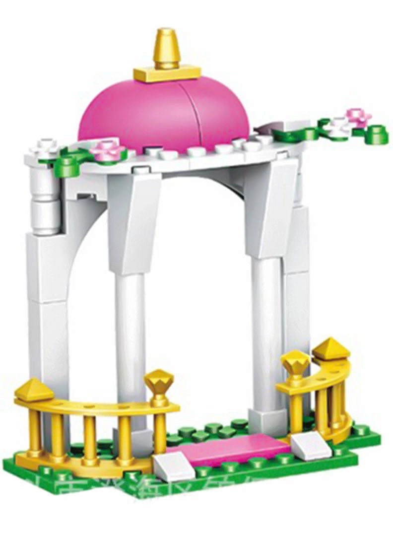 fantasy castle - four cartoon characters 712 pcs