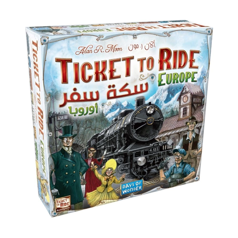 Days of Wonder Ticket To Ride Europe (Arabic/English)
