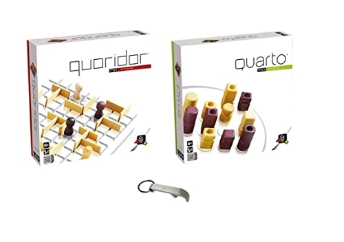 Quarto - Mini Wooden + Qoridor + Bottle Opener