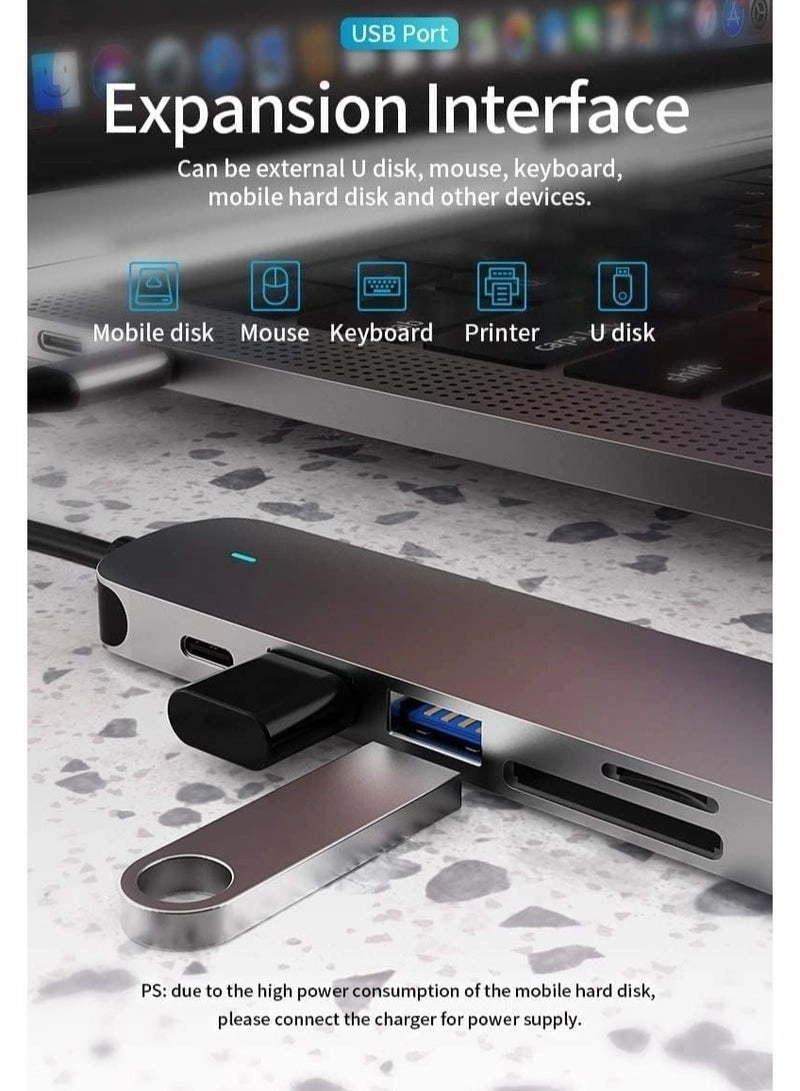 USB C Hub 100W USB-C to HDMI