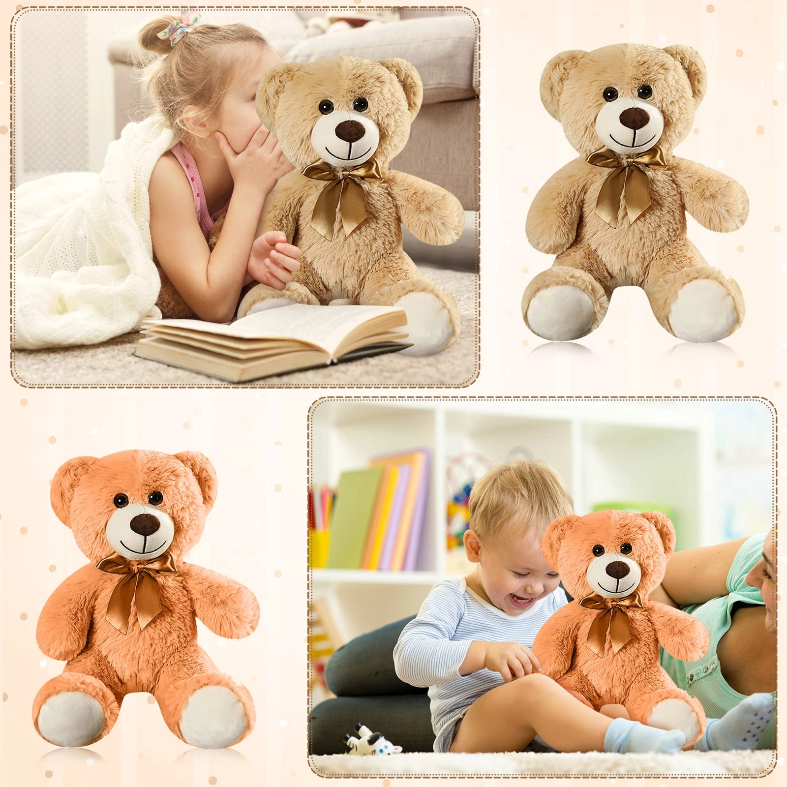 Teddy Bears - 10 Pcs 12 Inch