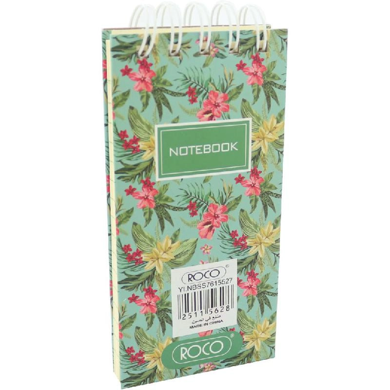 Memo Notebook A7 Spiral - Lined 60 Sheets