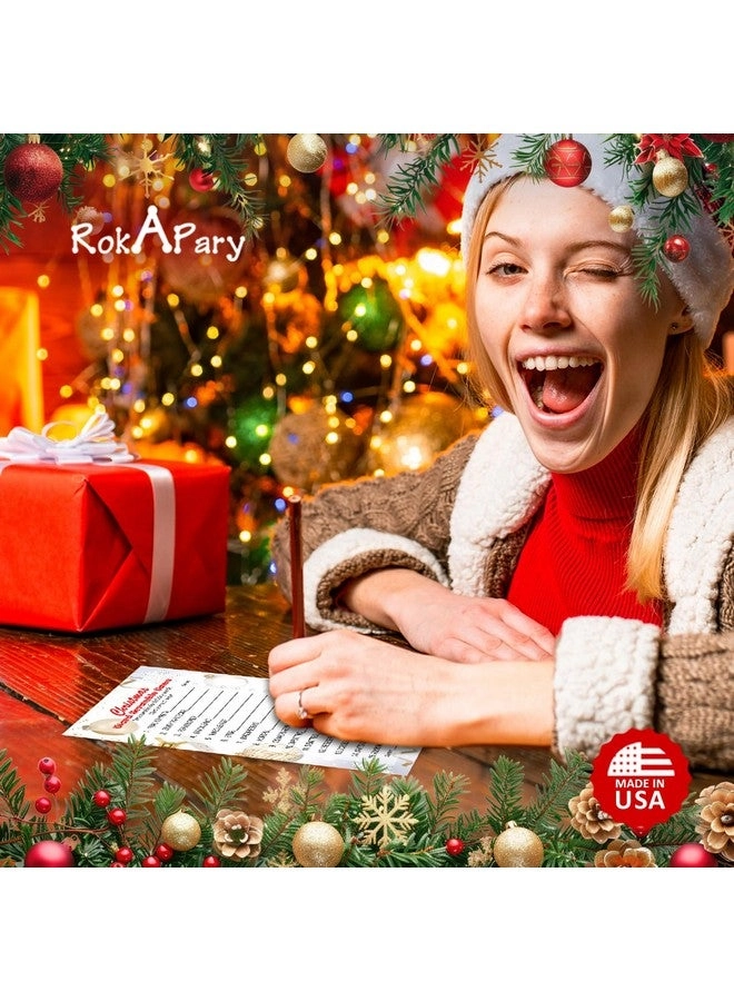 Christmas Word Scramble Game - 30 Cards