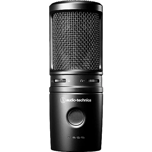 AT2020USB-X + HPC-A30-MK2 + Pop Filter USB Microphone Bundle