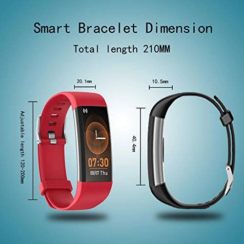 Fitness-Tracker Pulsuhr - Heart Rate SpO2 IP68