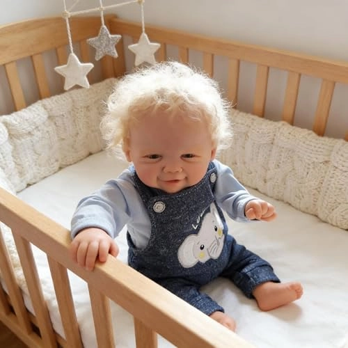 Reborn Baby Doll - Vivienne 19 inch Vinyl Boy Ages 3+