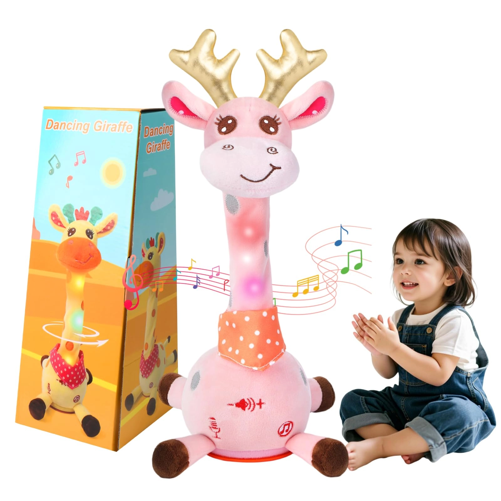 milegi Dancing Talking Giraffe - 36 months
