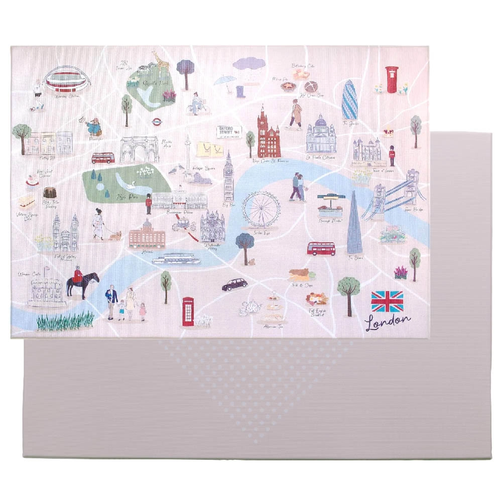 Reversible Play Mat - London City Tour 6 months