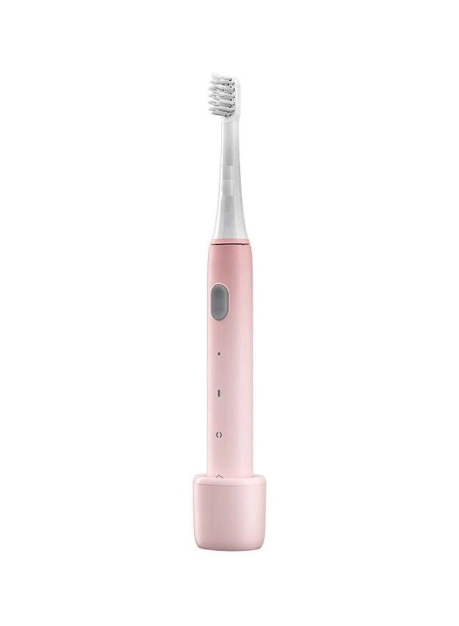 Rock Pow Ultrasonic Waterproof Electric Toothbrush - Pink/White 21.85x1.9x2.3cm