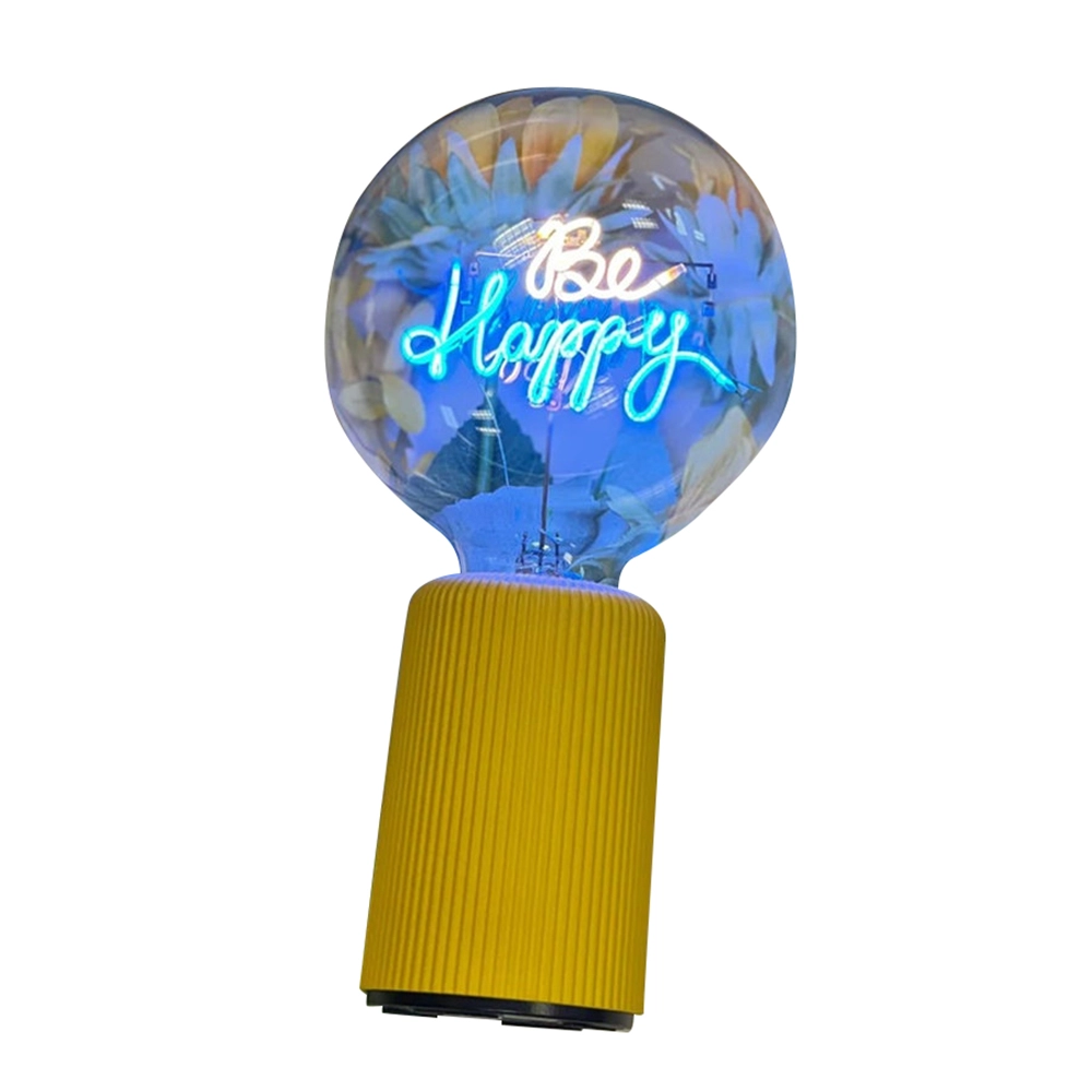 Elements Lighting Be Happy Portable Bulb - warm light